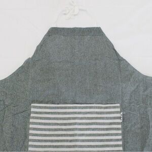 NWT, Sembla Handwoven Cotton Striped Tie Cooking Apron, One Size